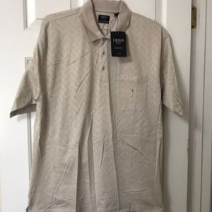 IZOD. Polo shirt with pocket. Size L.